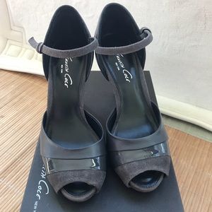 Kenneth Cole open toe heel